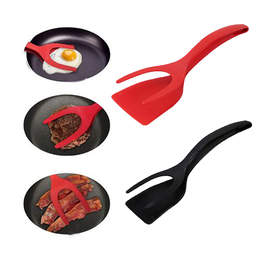 2-in-1 pliers handle and flip spatula
